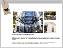Tablet Screenshot of fashion-atrium.de